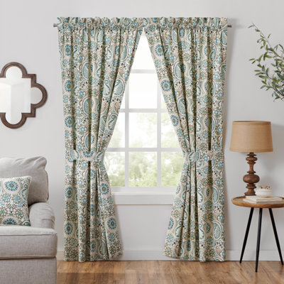 Cotton Blend Room Darkening Sliding Panel Pair