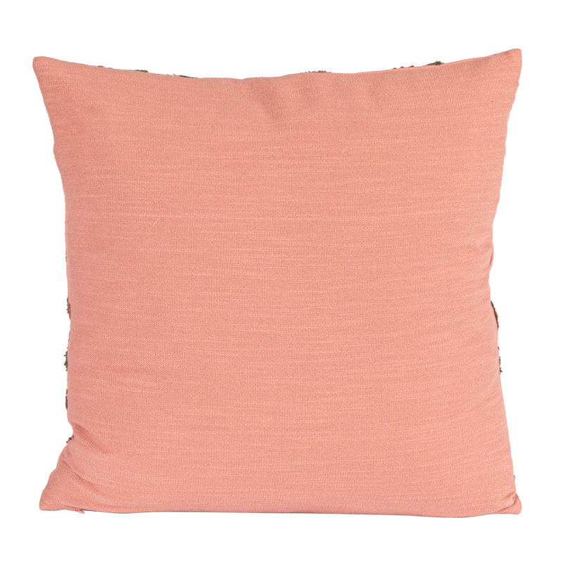Cotton Square Throw Pillow Cover & Insert