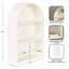 Tablette de rangement murale arquée Arcott-1828447565