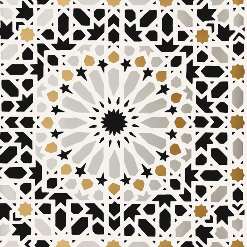 Papier peint mosaïque Nasrid Palace, Mica