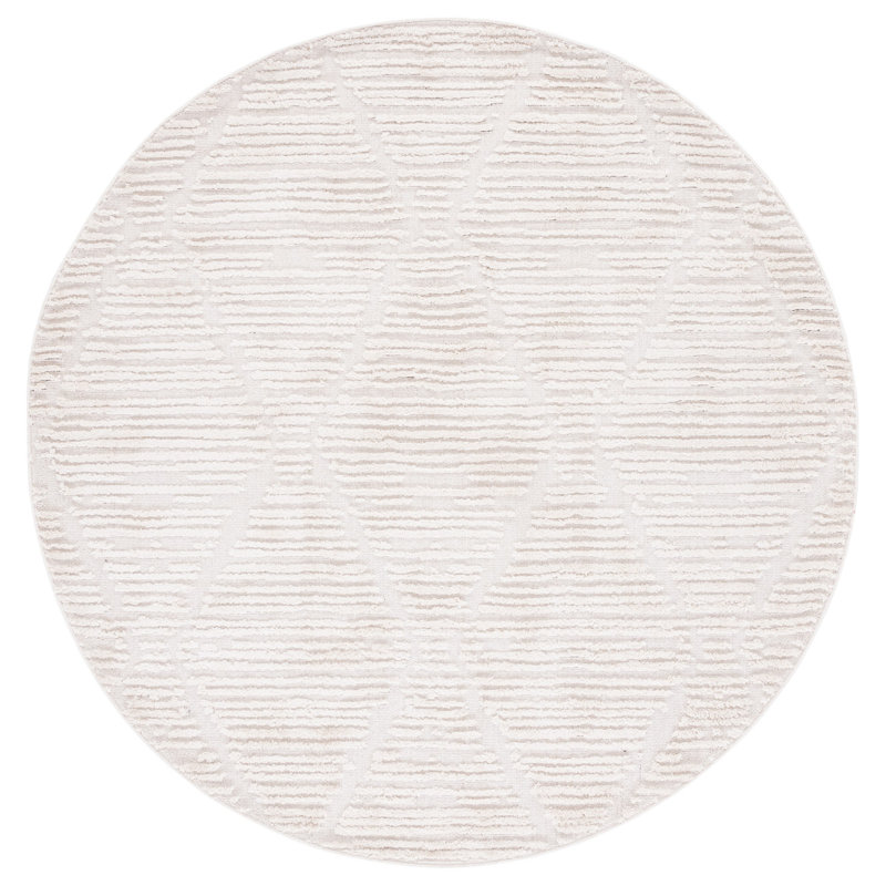Wolcott Performance Geometric Rug, Round 12'