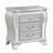 AURELIA SILVER NIGHTSTAND WITH LED
