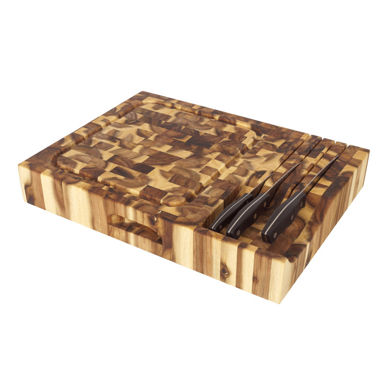 Chris & Chris Wood Cutting Board