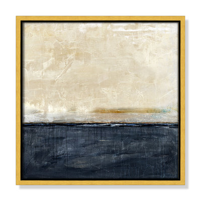 Better Days Navy Print by Denise Brown
