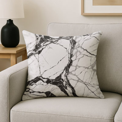 Coussin décoratif intérieur / extérieur gris Modern Modern