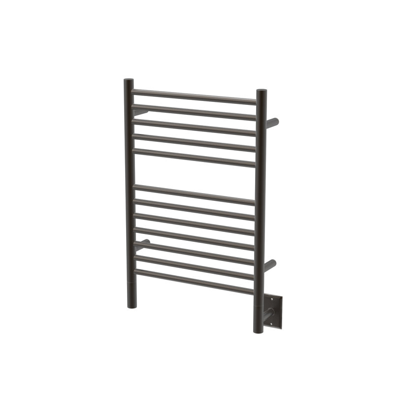 Jeeves Wall Mount Electric E Straight Towel Warmer, Oil Rubbed Bronze