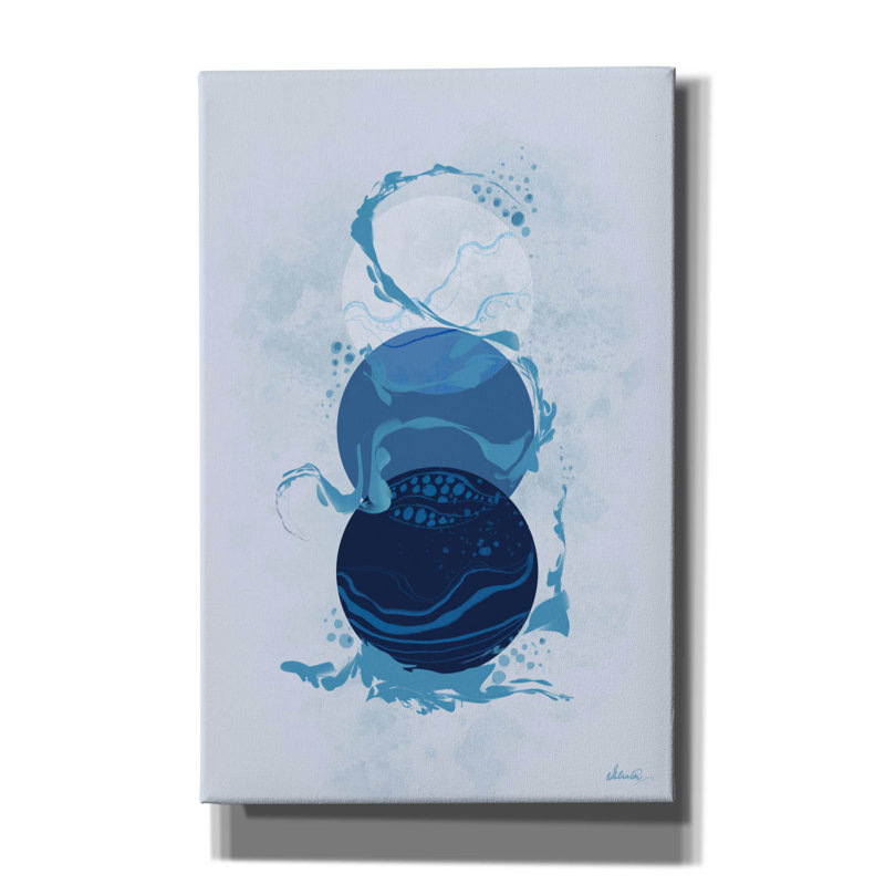 Ivy Bronx «Catch» par Bronwyn Baker, art mural sur toile, H 40 po x l 26 po x P 1,5 po