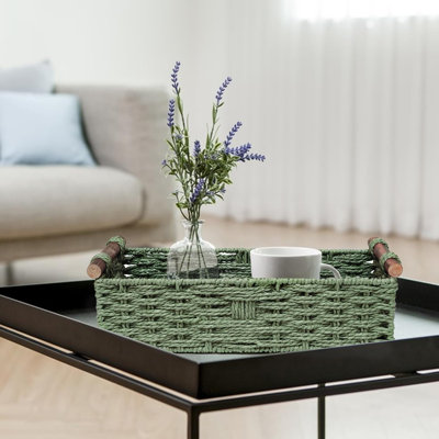 Round Paper Rope Storage Basket