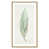 Beige Wood Framed Paper