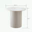 5 pieces dining set with metal leg and soft cushion