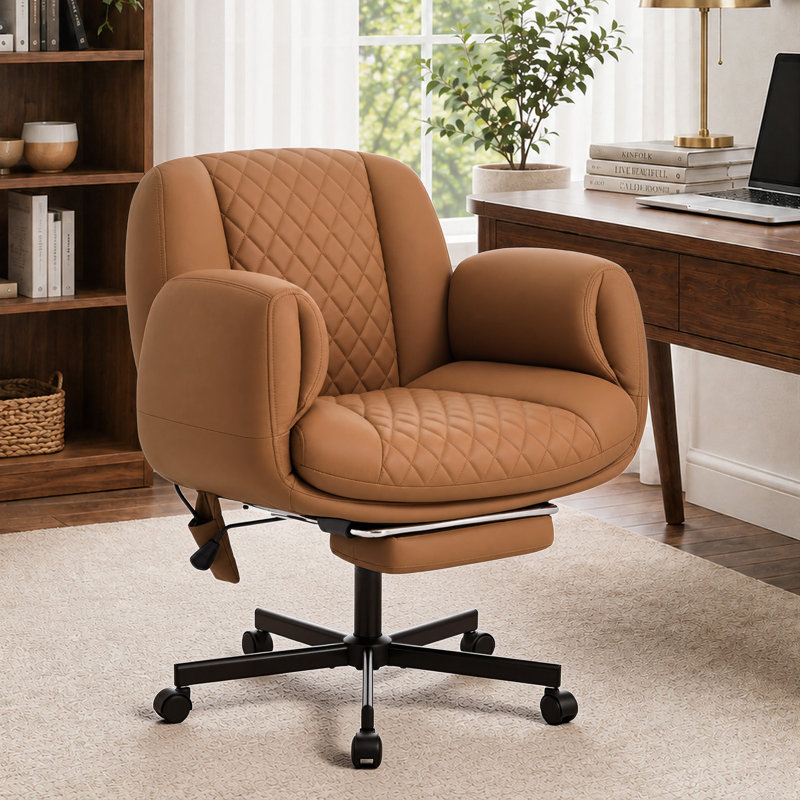 Fauteuil Criss Cross, Brun doré