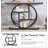 41.3" Industrial Console Table, 4-Tier Grey Sofa Table with Unique Circle Metal Frame & Storage Shelves, Narrow Entryway Accent Table for Living Room-901440683