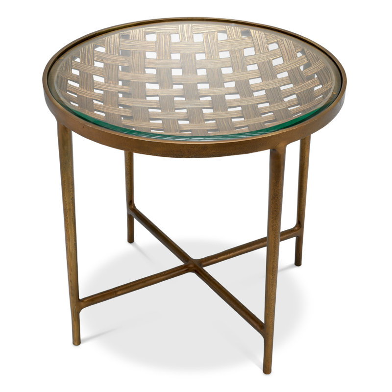 Sorrento Glass End Table