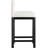 Conrad Letcher Linen Textured Fabric Counter Stool-1357421417