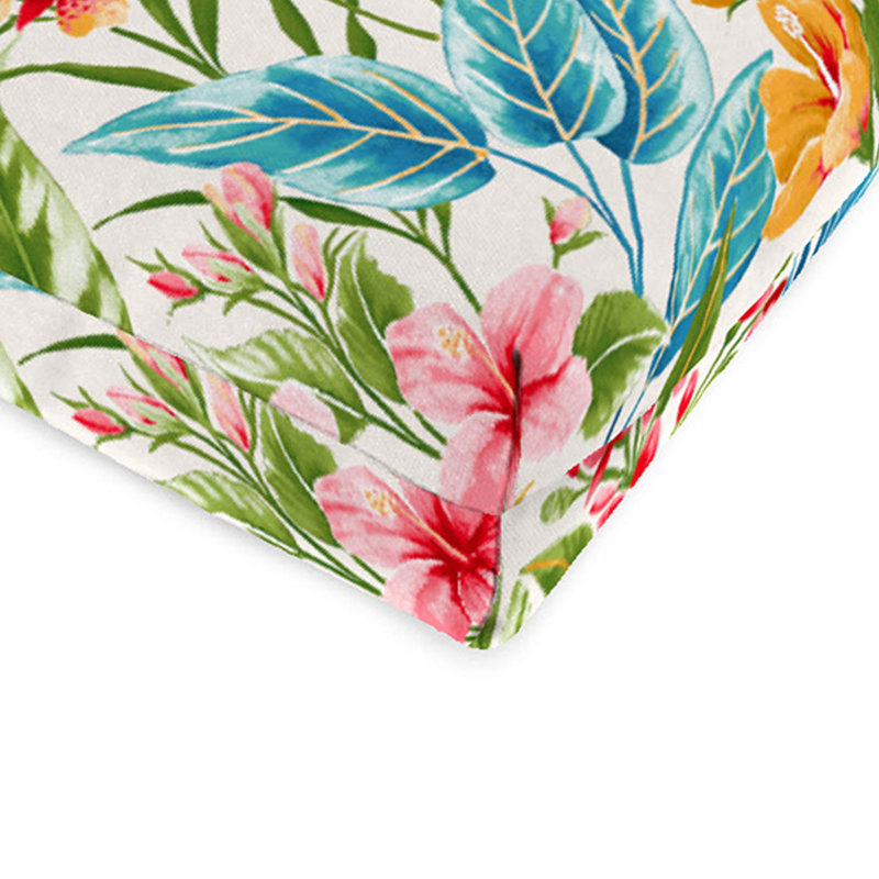 22" x 44" Outdoor Chair Cushion with Ties and Loop (Set of 2)