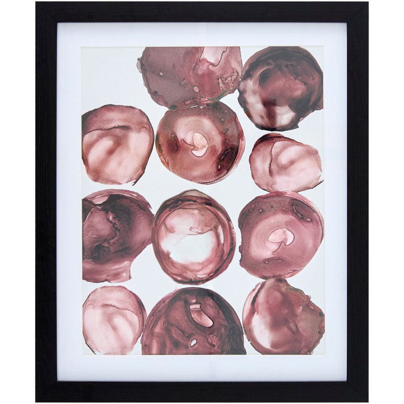 Peredur Wall Art, Black, Pink