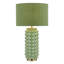 Table Lamp Green With Shade