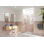 Halo 47.5 in. x 78 in. Frameless Glass Hinge Shower Door