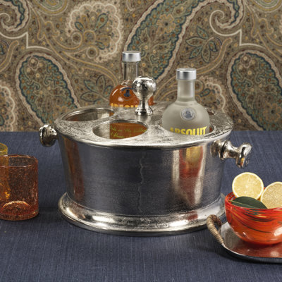 Serrano 5-Bottle Metal Wine Holder