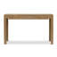 Caribe 54'' W Glass Console Table-51383456