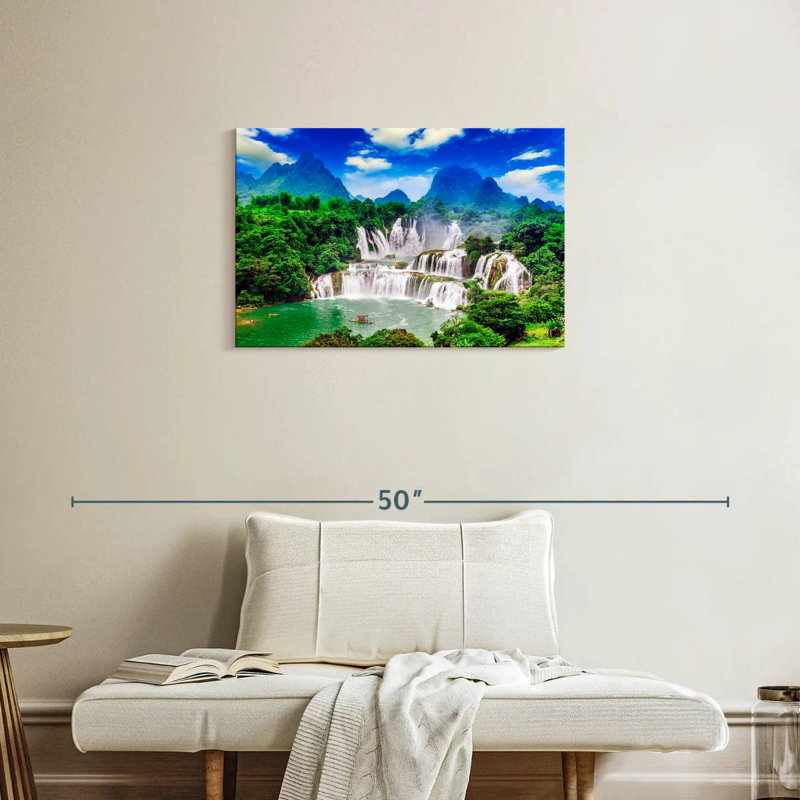 Alvord Chinese Waterfall, 20" H x 30" W