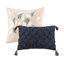 King Size 8 Piece Comforter , Navy Blue, Large Floral Print, , Steam Iron Available Shabby Chic Style, Includes Bed Skirt & Decorative Pillows