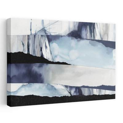Layers of Storm and Ice II, art mural contemporain abstrait