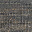 Tapis rectangulaire gris en jute tissé à plat à la main Ellicotville-1405865287