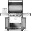 Rogue® 525 4-Burner Grill in Stainless Steel with Range Side Burner and Cast Iron Grill Grids-107530852