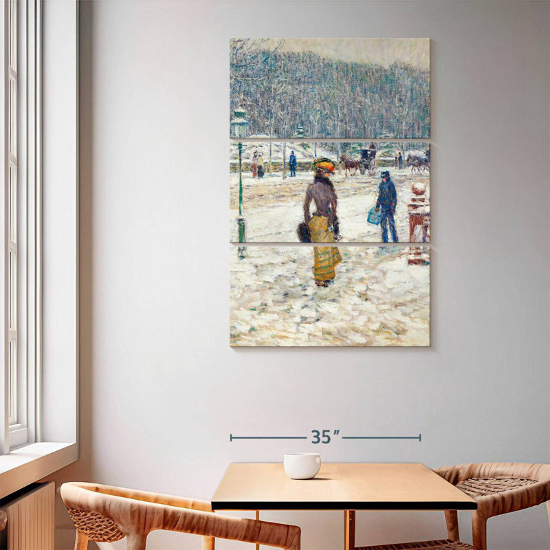 Masam, New York Street, 1902, H 65 po x l 42 po