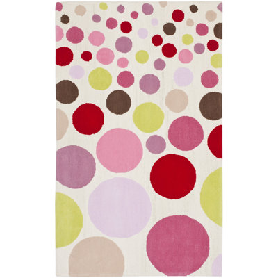 Claro Cotton Polka Dots Rug