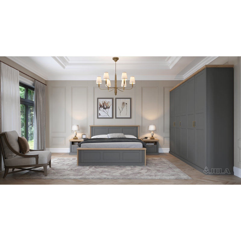 24.41'' W Nightstand, Gray