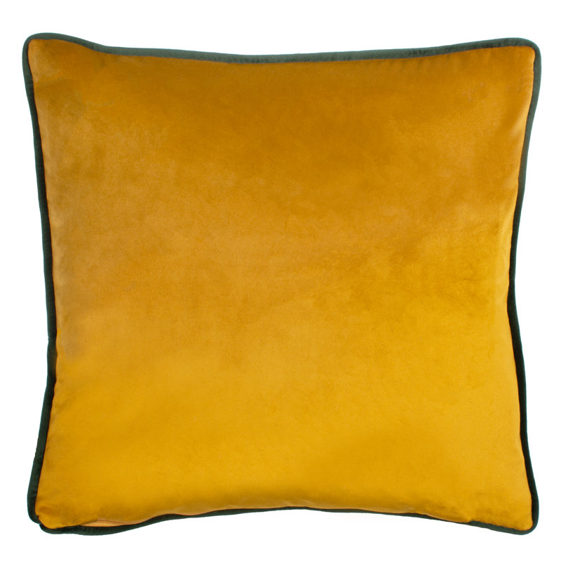 Hide and Seek Santa Abstract Green Square Cushion Cover