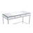 Lillyann 1 - Drawer Writing Desk with Mirrored Top-1962285218