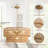 Rattan Chandelier