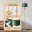 145cm Powder Coated Traditional Floor Lamp