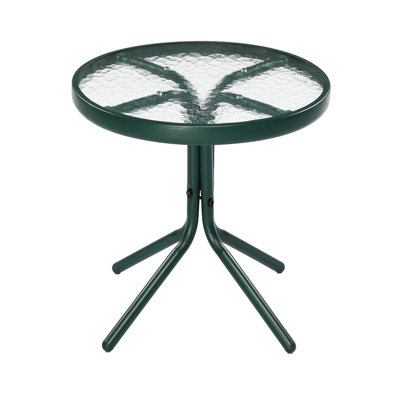 18In Round Outdoor Side Table,Green