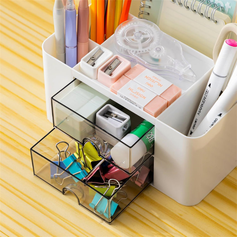 Olivet Plastic Desk Organiser
