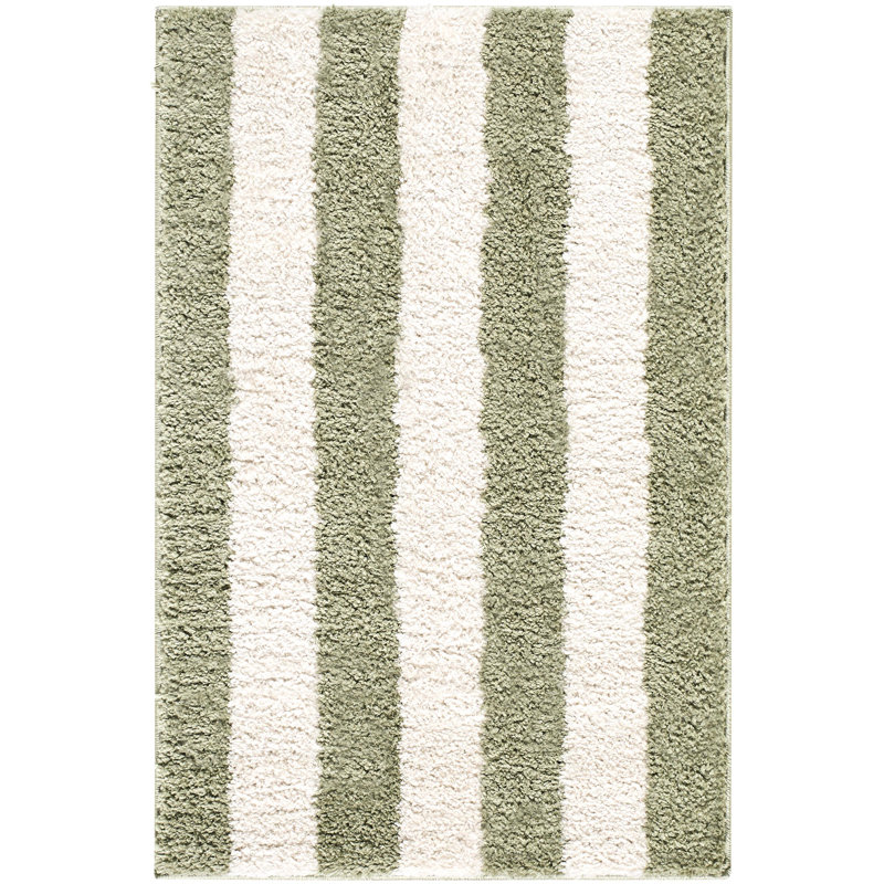 Phung Machine Woven Rug, Rectangle 6'7" x 9'