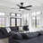 Vaczon 48" 5 - Blade Modern Ceiling Fan with LED Lights and Remote Control-2017049164
