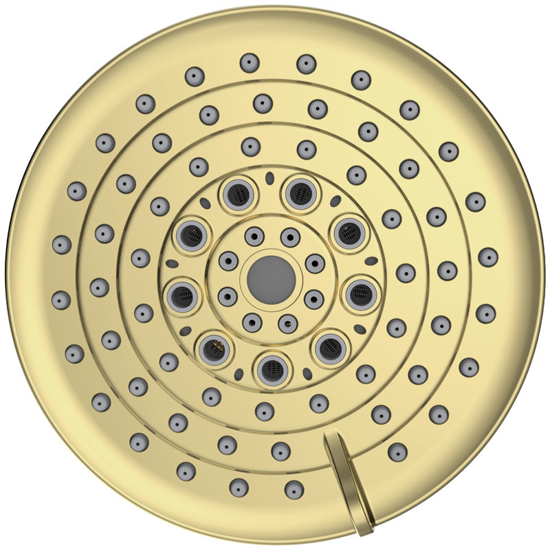 Adjustable Shower Head 1.8 GPM GPM, Gold