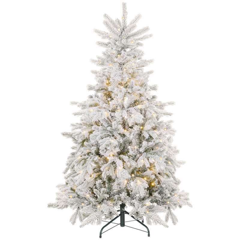 4.92' H Lighted Artificial Pine Christmas Tree
