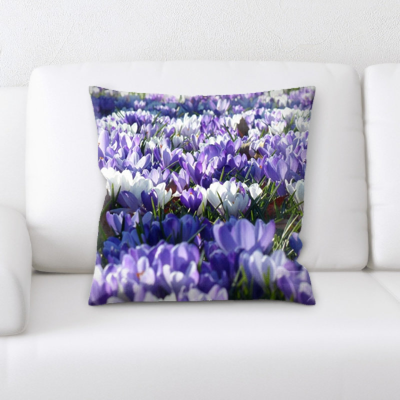 Microsuede Throw Pillow