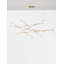 RACCIO 23 - Light Gold LED Geometric Pendant