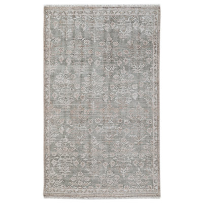 Tapis intérieur / extérieur en polyester noué à la main Faymont