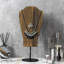 Solid Wood Necklace Display Jewellery Stand