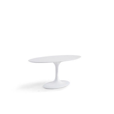 Cheatham Courtemanche Lippa White Oval Dining Table