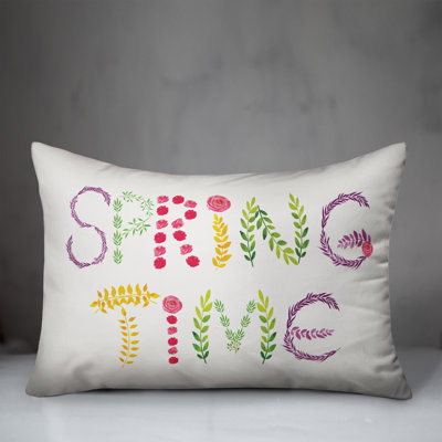 Spring Spring Time Lumbar Pillow