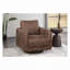 Fauteuil d'appoint pivotant en similicuir-785954921