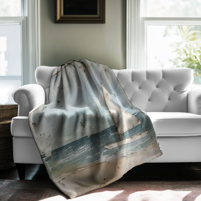 Island Idyll Interlude - 1 pièce Sherpa Premium, Lit simple